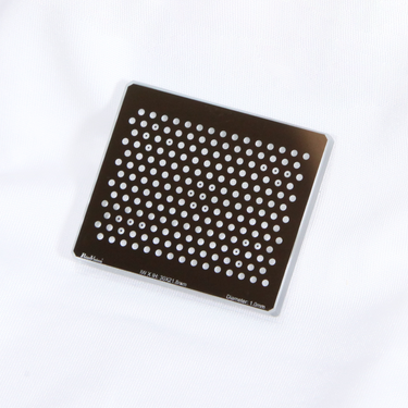 Manufacturing Precision ±1μm Optical Glass Honeycomb Dot Calibration Target compatible with Halcon (35x30mm 13x15) CT20010102