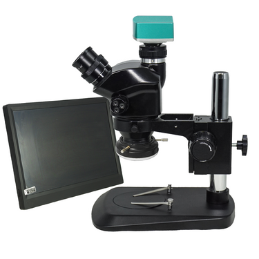 2.0 Megapixels 7-50X CMOS ESD Safe UV FREE LED Light Post Stand ESD Trinocular Zoom Stereo Microscope SZ02090135