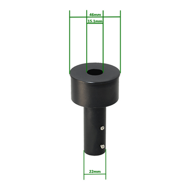 Fiber Optic Cable Adapter for Microscope Light Source to Microscope Stand Illumination Base