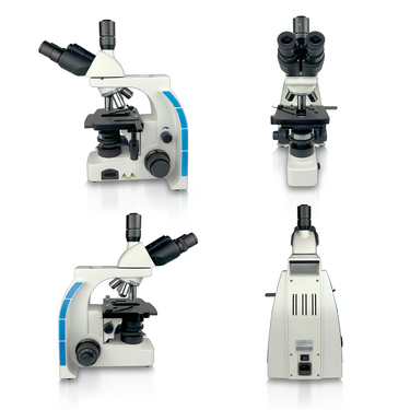 40X-1000X Biological Compound Laboratory Microscope, Trinocular, Halogen Light, Infinity Plan