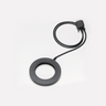 Darkfield LED Light LED Darkfield Ring Light Head Only (ID66mm), SKU SCHOTT-Visi-400.300, three quarter front view