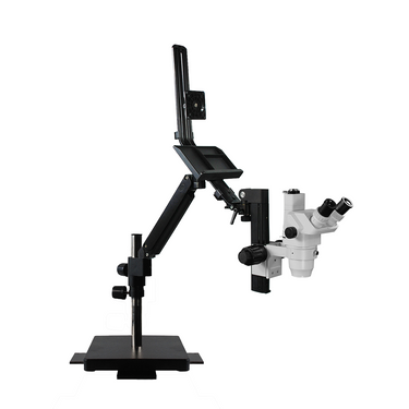 6.7-45X Pneumatic Arm Trinocular Zoom Stereo Microscope SZ02020736