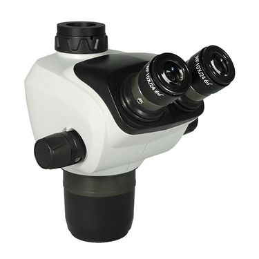 6.6-51X Zoom Stereo Microscope Head, Trinocular, Field of View 24mm Working Distance 110mm SZ27021131