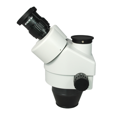 7-45X Zoom Stereo Microscope Head, Trinocular, Field of View 20mm Working Distance 100mm SZ05031132