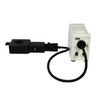 20W LED Vertical Episcopic Fiber Optic Illuminator Microscope Light Source Box Kit (Black), SKU MT18026104, three quarter front view