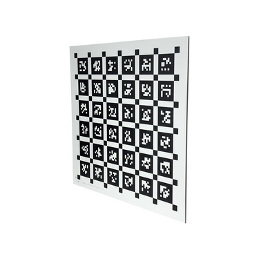 Manufacturing Precision ±10μm Glass Checkerboard Calibration Target compatible with Aprilgrid (500x500mm 6x6) CT20090102