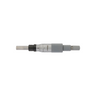 0-1″ 1" Flat Mechanical Micrometer Head (with Spindle Lock, Thimble Diameter: Dia. 18mm, Spindle Diameter: Dia. 8mm, Ratchet Stop), SKU Mitutoyo-153-205, three quarter front view