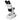 10X/20X Widefield Stereo Microscope, Binocular, Track Stand, LED Top and Bottom Light, Bright Field, SKU FS12140124, three quarter front view