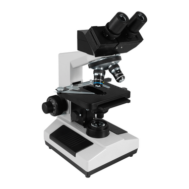 40X-1600X Biological Compound Laboratory Microscope, Binocular, LED Light