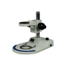 Microscope Post Stand, 76mm Fine Focus Rack, Bottom LED Light Base (Dimmable), SKU ST05021202, three quarter front view