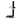 Microscope Track Stand, 76mm Fine Focus Rack with Measurement Stage, SKU ST02041322, three quarter front view