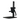 Curved Arm Stand 76mm Angle Viewing Track Stand, SKU ST02031333, three quarter front view