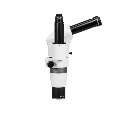 8-80X Parallel Zoom Stereo Microscope Head, Trinocular, Eyetube Angle 20 Degrees with Focusable Eyepieces PZ04011331