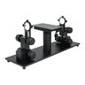 Focus Distance 54mm XY Stage Travel Distance 60x40mm Stage Platform Dimensions 200x125mm 50mm Horizontal Stand, SKU ST02081102, three quarter front view