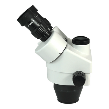 7-45X Zoom Stereo Microscope Head, Trinocular, Field of View 20mm Working Distance 100mm SZ05031141