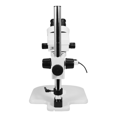 7-45X Post Stand Fluorescence Light Binocular Zoom Stereo Microscope SZ02010222