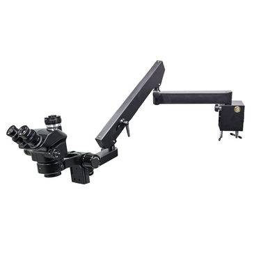 7-50X Flexible Arm ESD Safe Fluorescence Light ESD Trinocular Zoom Stereo Microscope SZ02090652