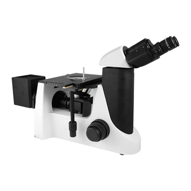 100X-800X Inverted Metallurgical Microscope, Binocular, Halogen Light, Bright Field + Polarizing Kit