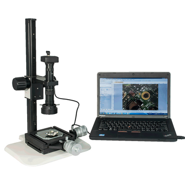 0.35-2.25X LED Industrial Inspection Measuring Microscope + Digital Camera