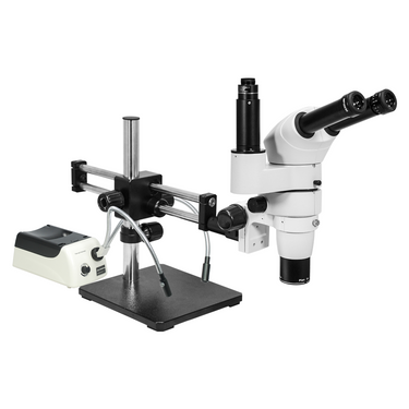 8-80X Halogen Light Dual Arm Stand Trinocular Parallel Zoom Stereo Microscope PZ02050133