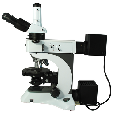 50X-1000X Polarizing Microscope, Trinocular, Dual Halogen Light, for Geology, Petrology, Laboratories