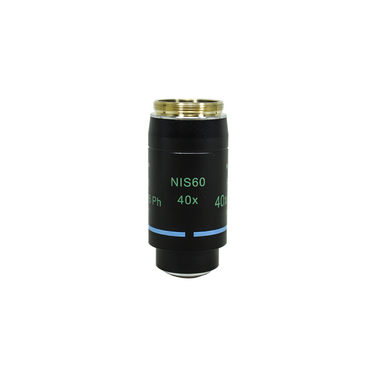 Objective Working Distance 1.5mm 40X Infinity Plan Achromatic Phase Contrast Objective Nexcope-NE620-Objective-PH40