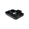 Illumination Base Bottom for Microscope Stand 95x5mm, SKU SA02161101, three quarter front view