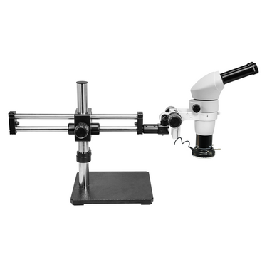 8-80X LED Light Dual Arm Stand Binocular Parallel Zoom Stereo Microscope PZ02050126