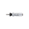 0-0.50″ Mechanical Micrometer Head Graduation 0.001″ 0.5" Spherical with Clamp Nut Mechanical Micrometer Head (with Spindle Lock, Thimble Diameter: Dia. 13mm), SKU Mitutoyo-148-814-10, three quarter front view