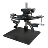 Multifunction Microscope Stand, 76mm Coarse Focus Rack, SKU ST02101101, three quarter front view