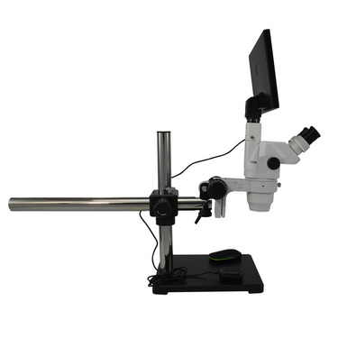 15.7-105.3X 2.0 Megapixels CMOS Boom Stand Trinocular Zoom Stereo Microscope SZ02020435