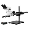 6.7-45X LED Light Boom Stand Binocular Zoom Stereo Microscope, SKU SZ02060422, three quarter front view