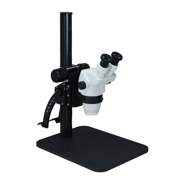 6.7-45X Curved Arm Stand Binocular Zoom Stereo Microscope SZ02020122