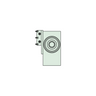 Focus Distance 50mm  Focusing Unit B For VMU, SKU Mitutoyo-378-706, three quarter front view