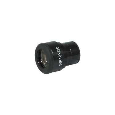 WF 10X Widefield Microscope Eyepiece with Pointer, High Eyepoint, 30mm, FOV 20mm, Adjustable Diopter for Olympus Microscope CX23 (One)