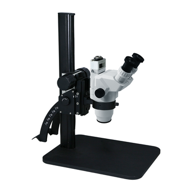 6.7-45X Curved Arm Stand Trinocular Zoom Stereo Microscope SZ02020133