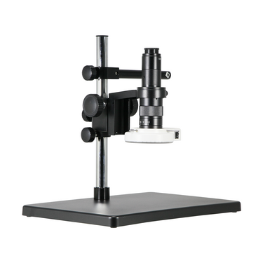 0.35-2.25X LED Light LED Reflection Light Post Stand Video Zoom Microscope MZ19020103