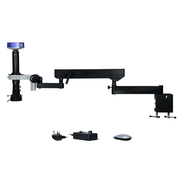0.58-7X 8 Megapixels CMOS LED Light Flexible Arm Video Zoom Microscope MZ02130706