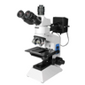 50X-1000X Metallurgical Microscope, Trinocular, Halogen Light, Bright Field, SKU MT05070303, three quarter front view