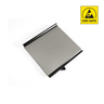 ESD Safe XY Stage Travel Distance 190x230mm Stage Platform Dimensions 420x410mm ESD XY Mechanical Stage, SKU Ideal-TEK-XY-Stage, three quarter front view
