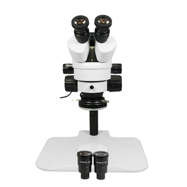 7-90X LED Light Track Stand Trinocular Zoom Stereo Microscope SZ02010034