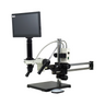 0.7-4.5X 2.0 Megapixels CMOS LED Light Dual Arm Stand Video Zoom Microscope, SKU MZ02120505, three quarter front view