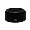 2X Auxiliary Objective Barlow Lens for SZ2701 Zoom Stereo Microscope, Screw Thread:M52x0.75mm, SKU SZ27014611, three quarter front view