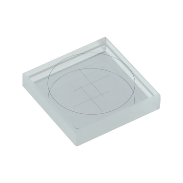 Manufacturing Precision ±2μm Glass Lens Perpendicularity Calibration Target (23x23mm) CT20040104