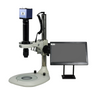 0.58-7X 2.0 Megapixels CMOS Post Stand LED Dual Illuminated Light  Video Zoom Microscope, SKU MZ02130113, three quarter front view