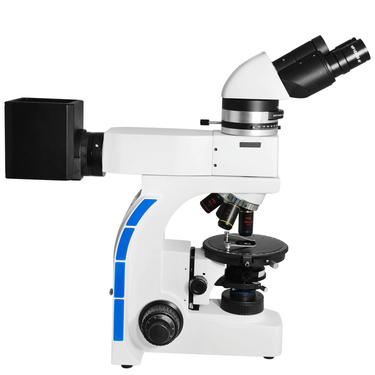 40X-600X Polarizing Microscope, Binocular, Dual Halogen Light, Bright Field, for Geology, Petrology, Laboratories