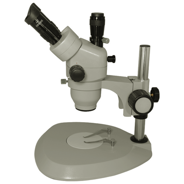 10X-65X Super Widefield Zoom Stereo Microscope, Trinocular, Post Stand