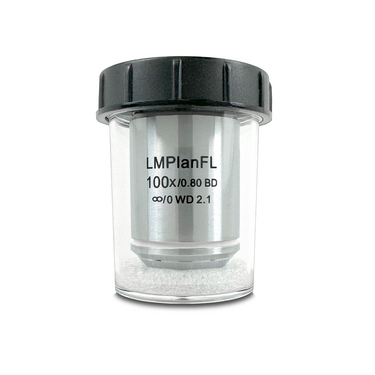 Objective Working Distance 3mm 100X Infinity Long Working Distance Plan Achromatic Dark Field Metallurgical Objective DF05163831