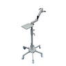 Vertical Post Height 1370-1530mm 5/8″Surgical Pneumatic Arm Floor Stand, SKU ST07071302, three quarter front view