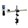 1-6X 2.0 Megapixels CMOS Boom Stand Video Zoom Microscope, SKU MZ02110409, three quarter front view